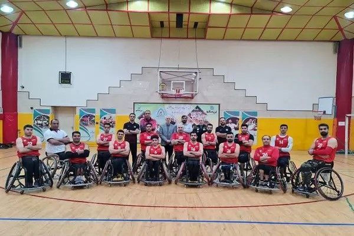 بازدید اسبقیان از اردوی تیم ملی بسکتبال با ویلچر مردان