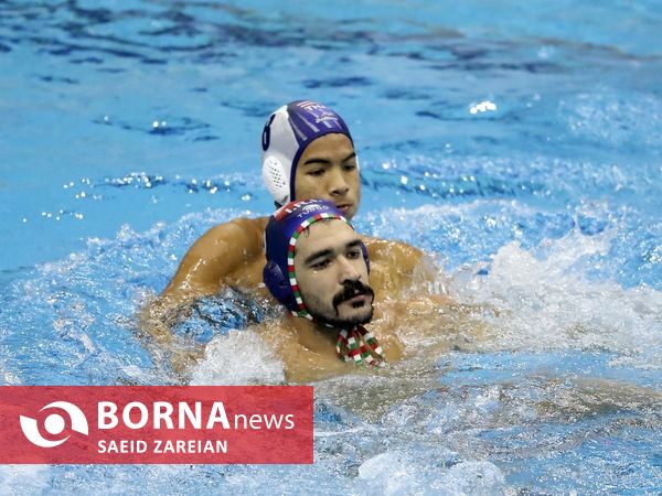 دیدار تیم های واترپلو ایران - تایلند